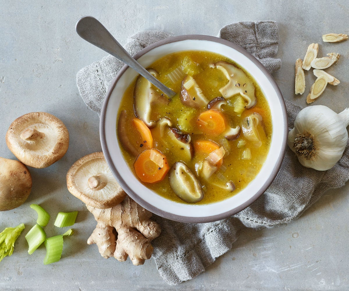 Immune Boost Soup Recipe with Astragalus Root
