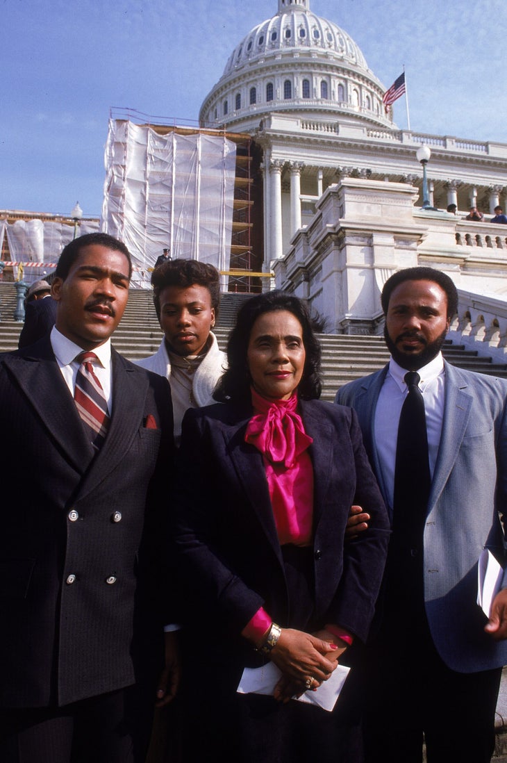 Dexter Scott King martin Luther king vegan