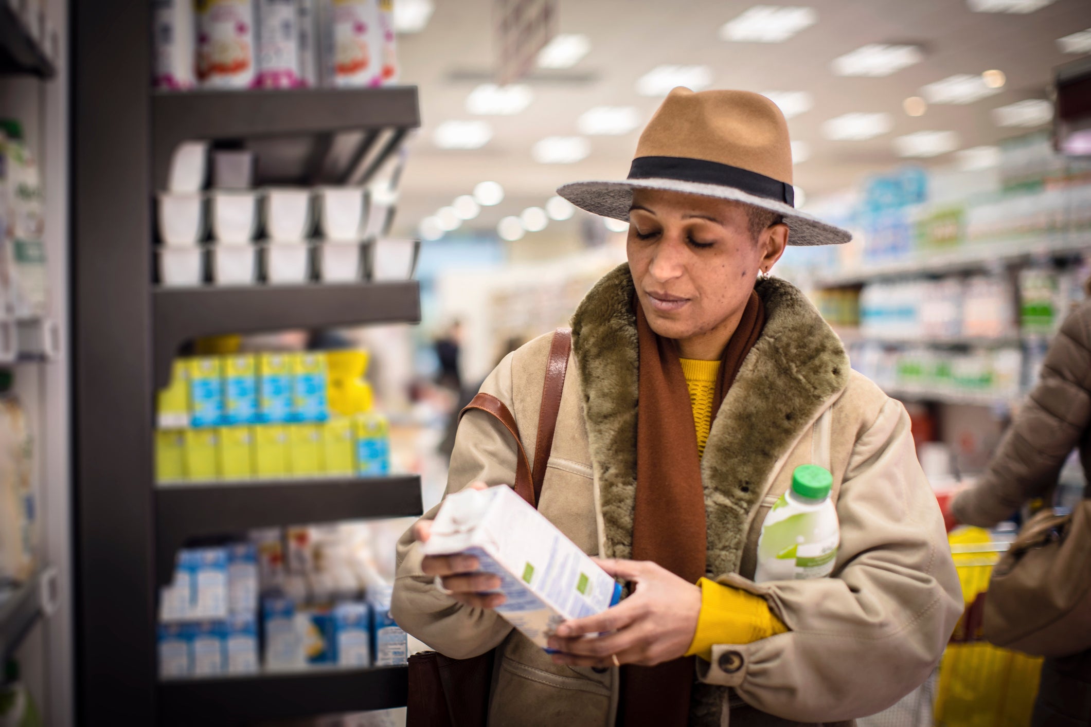 grocery shopping processed foods