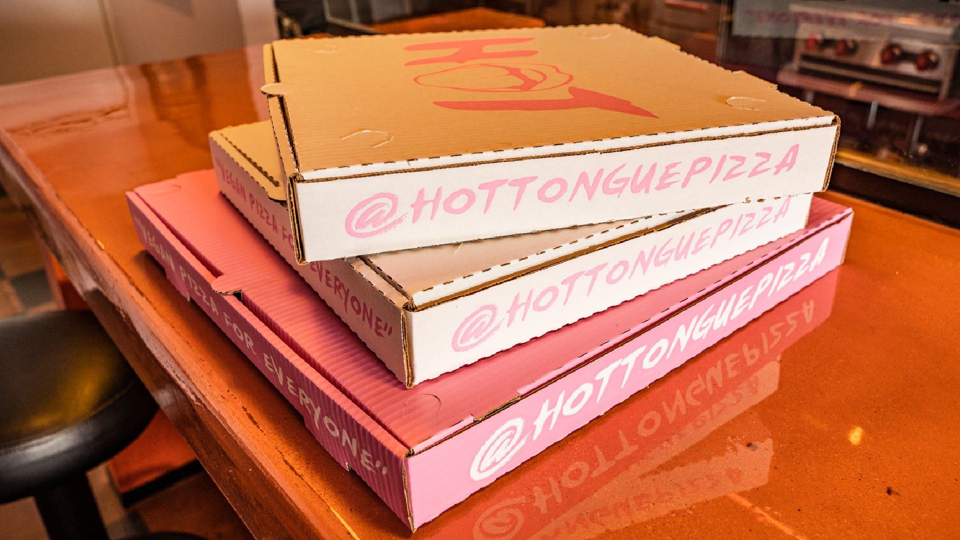 Los Angeles vegan pizza hot tongue Alex koons