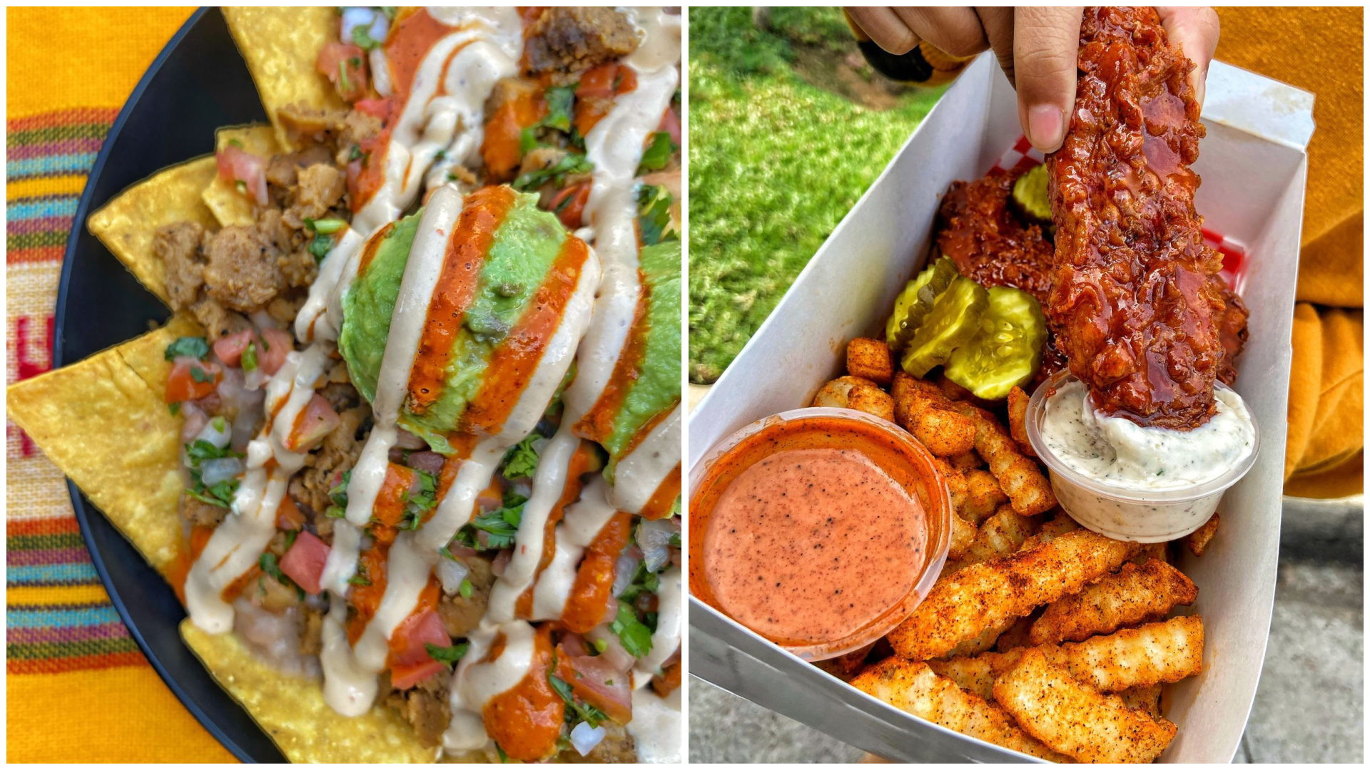 Coachella vegan food