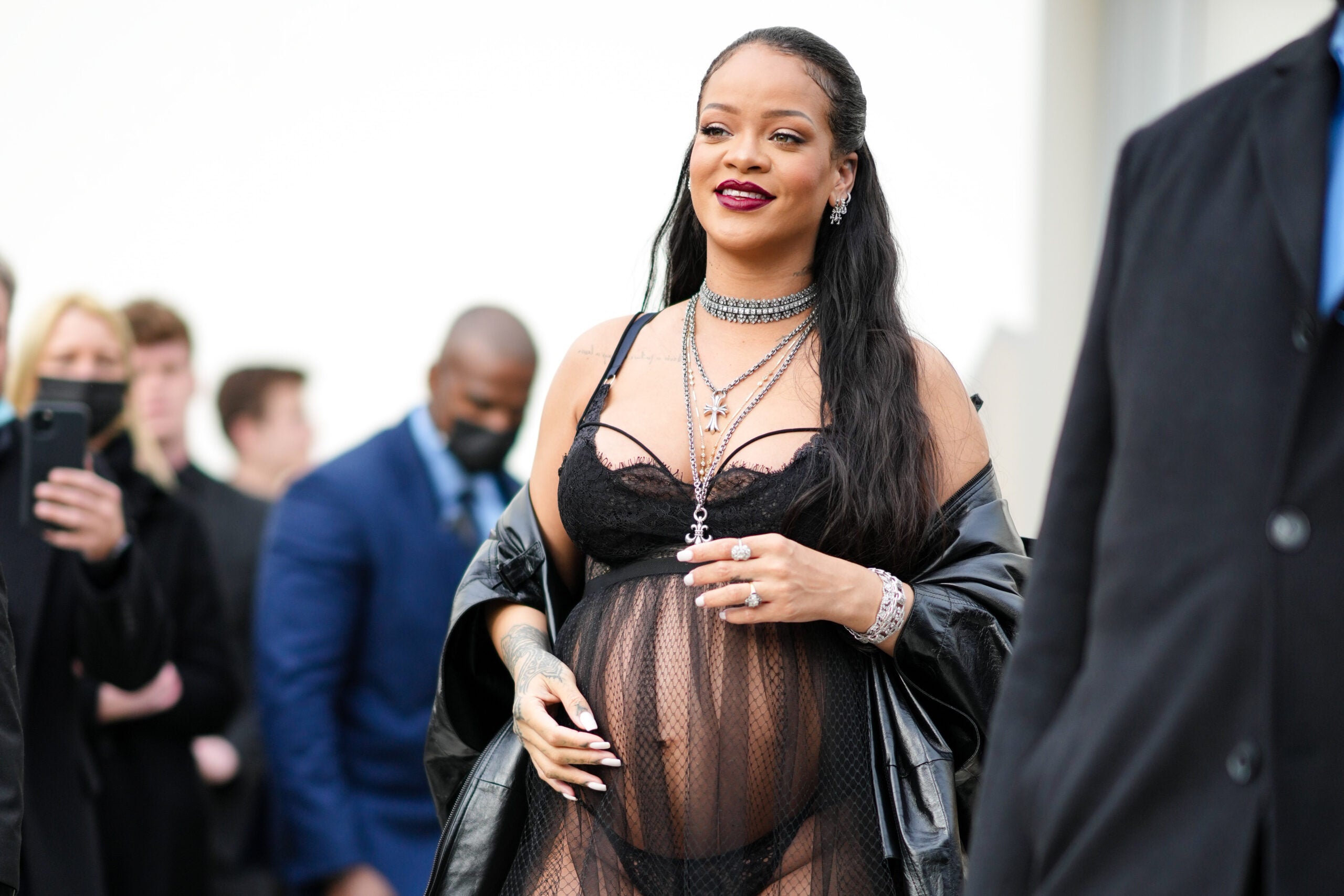 pregnant rihanna
