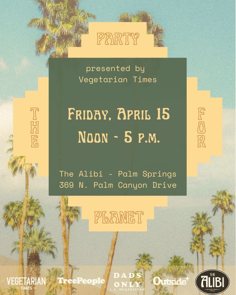 vegetarian times desert party 2022