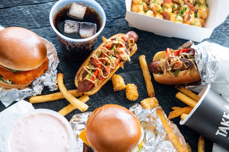 stand-up burgers